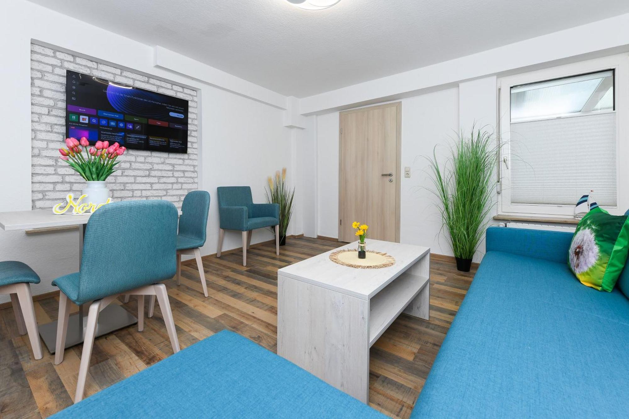 Ferienwohnungen Im Haus Strandkorb Bensersiel Exterior foto